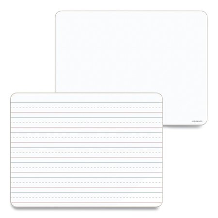 U Brands Double-Sided Dry Erase Lap Board, 12 x 9, White Surface, PK10 483U0001